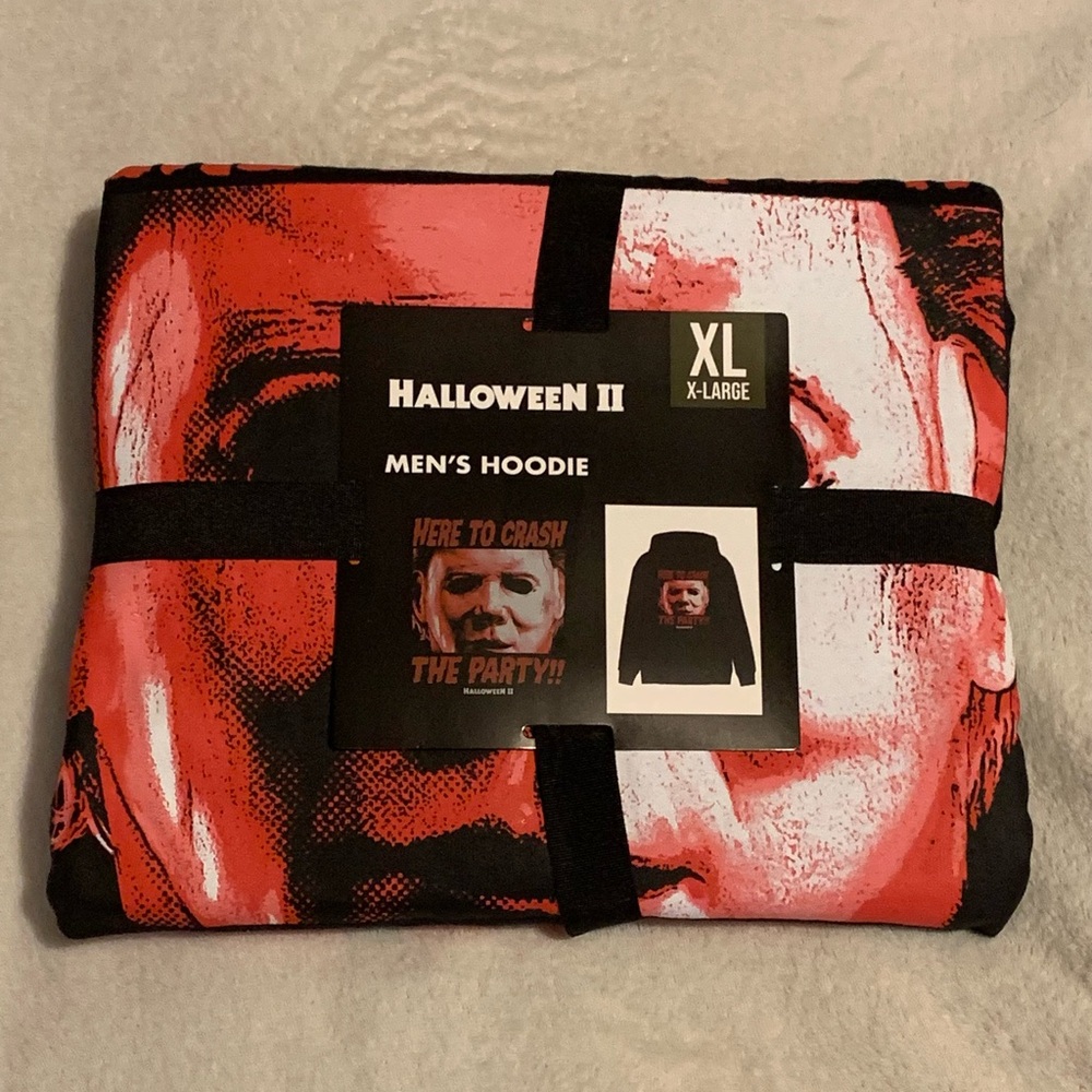 Halloween Black XL Hooded Sweatshirt